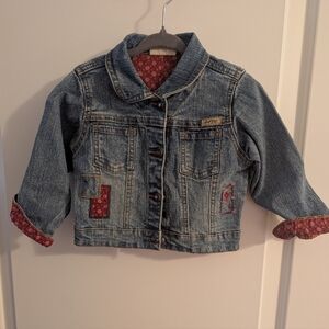Y2K Vintage Levi's Denim Jacket With Patch Detail